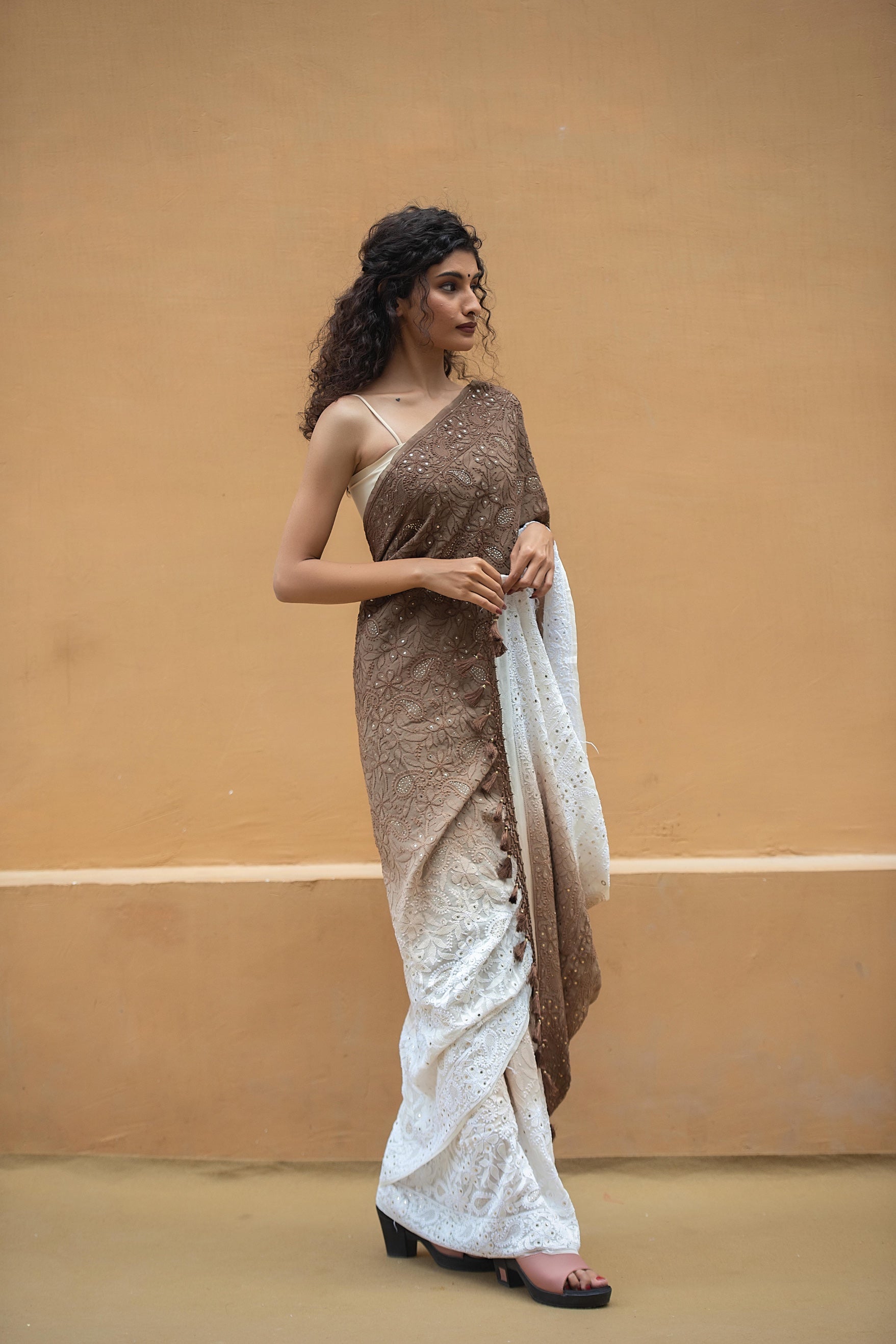 Lakhnavi ombre Saree LSA 748