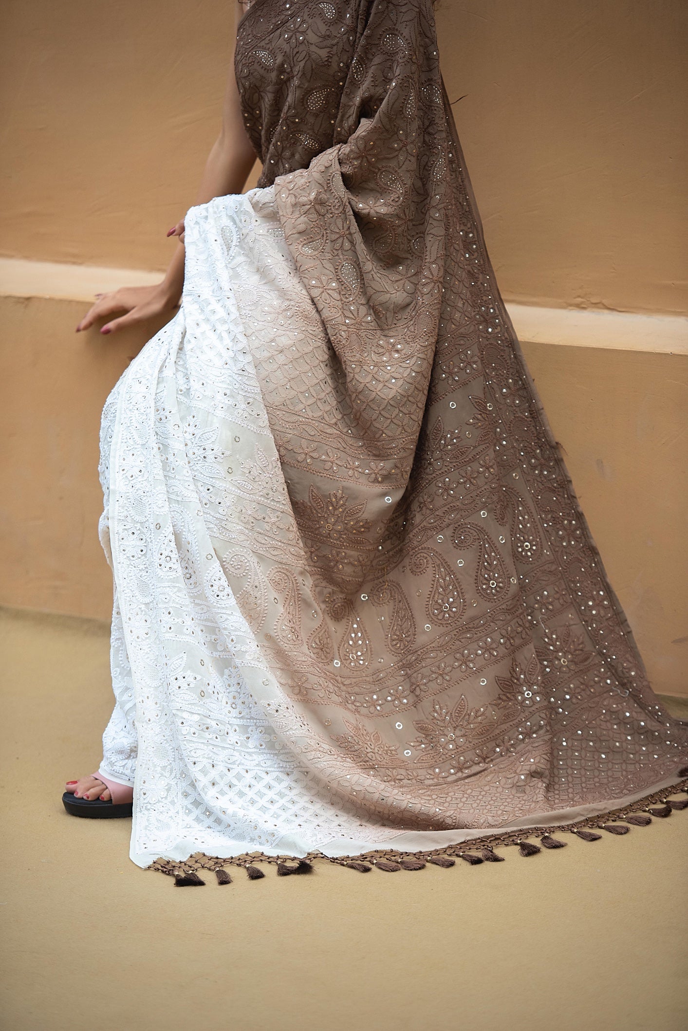 Lakhnavi ombre Saree LSA 748